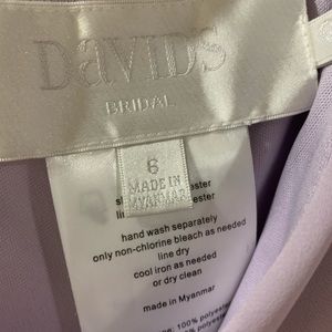 David’s Bridal Bridesmaid Dress